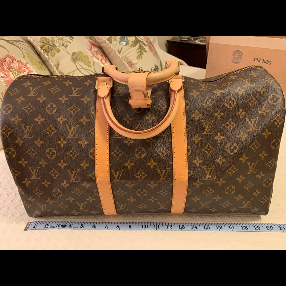 Louis Vuitton Keep All 50. Monogram. No strap.